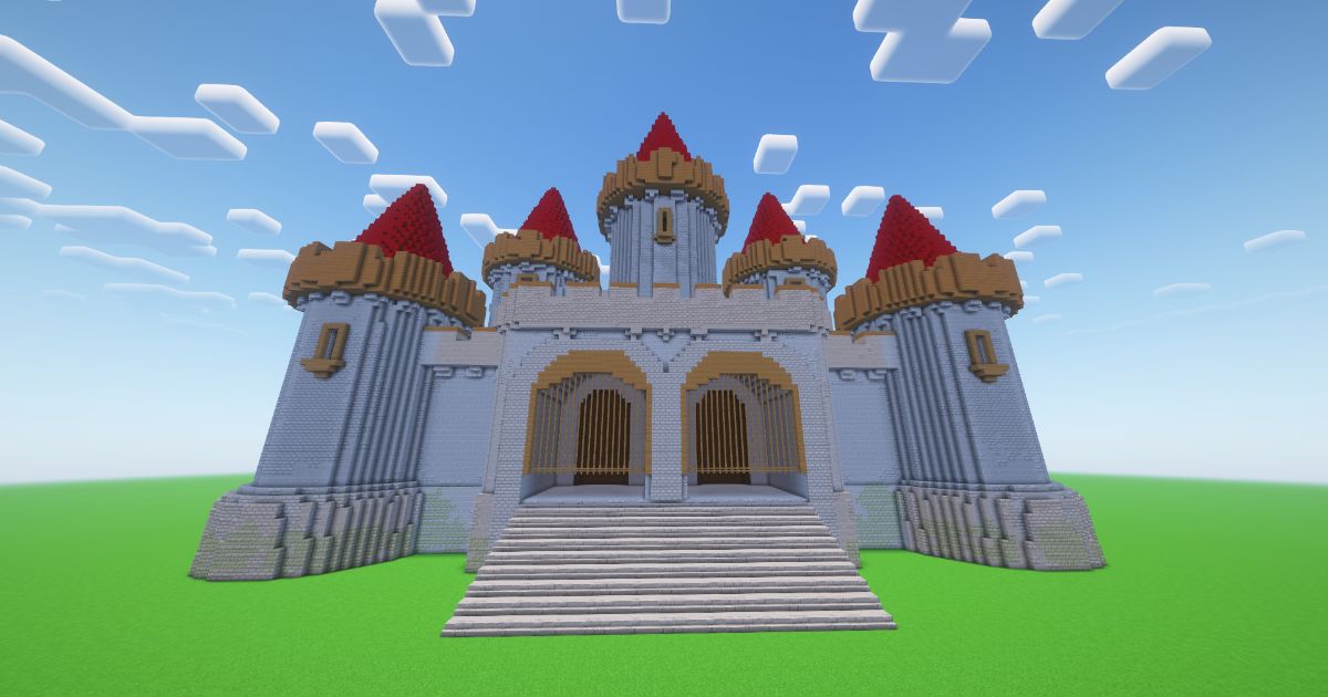 Minecraft Medieval Castle V2 preview 2