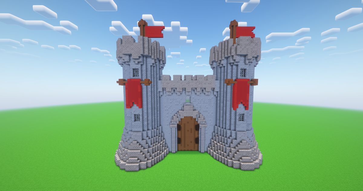 Minecraft Medieval Gatehouse