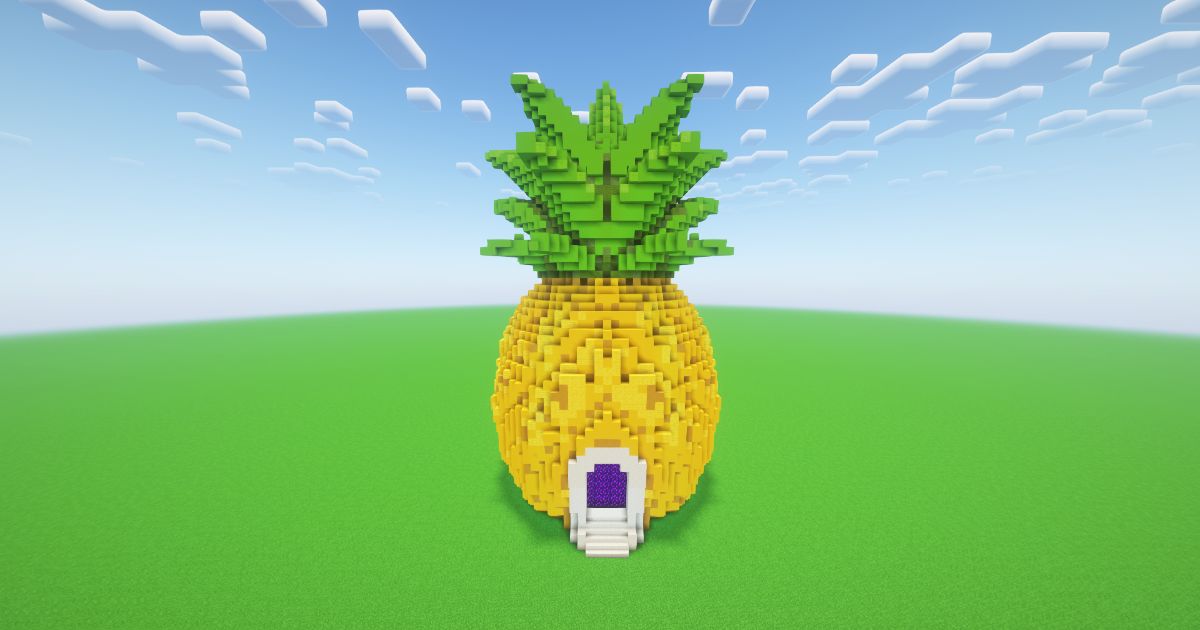 Minecraft Pineapple Nether Portal
