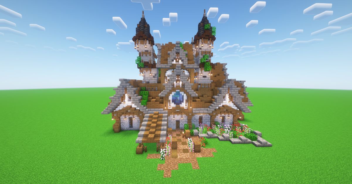 Minecraft Medieval Fantasy House