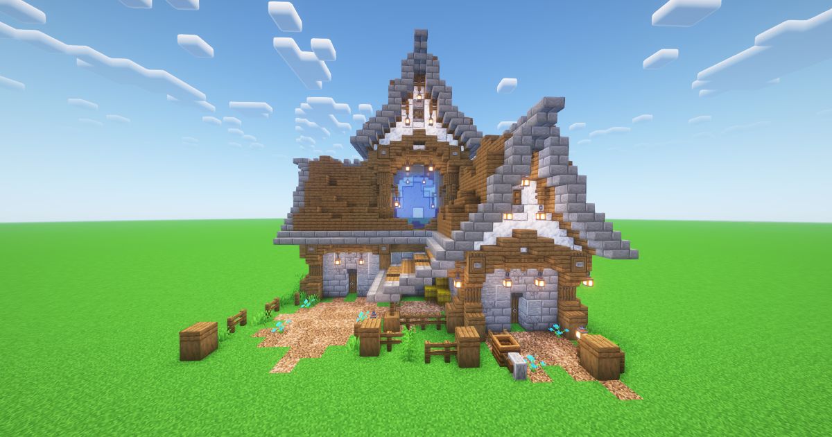 Minecraft Medieval Farmhouse