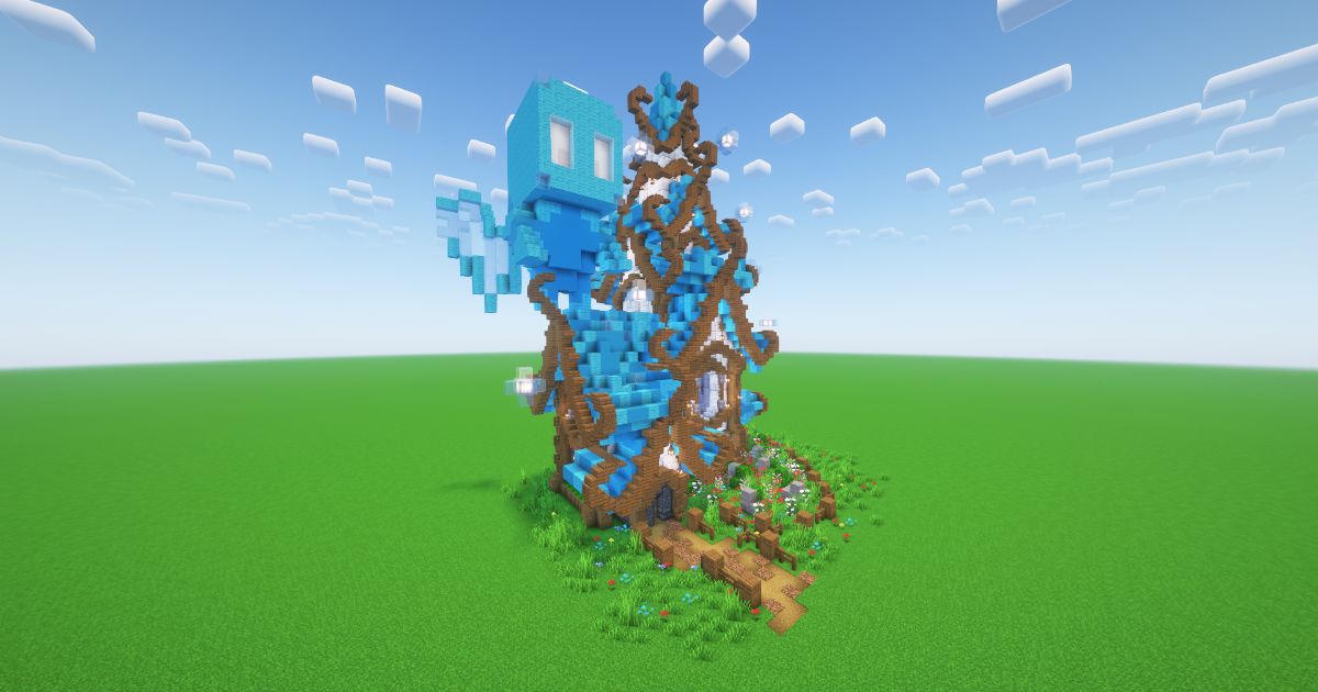 Minecraft Allay Fantasy House preview 1