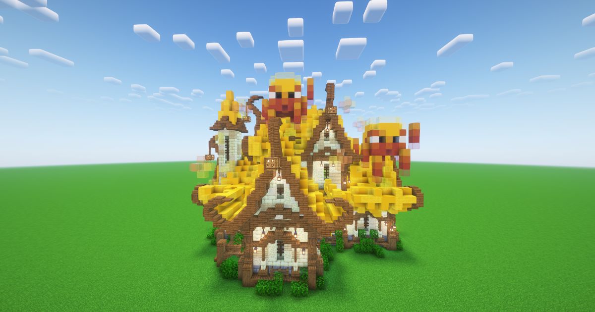 Minecraft Blaze Fantasy House