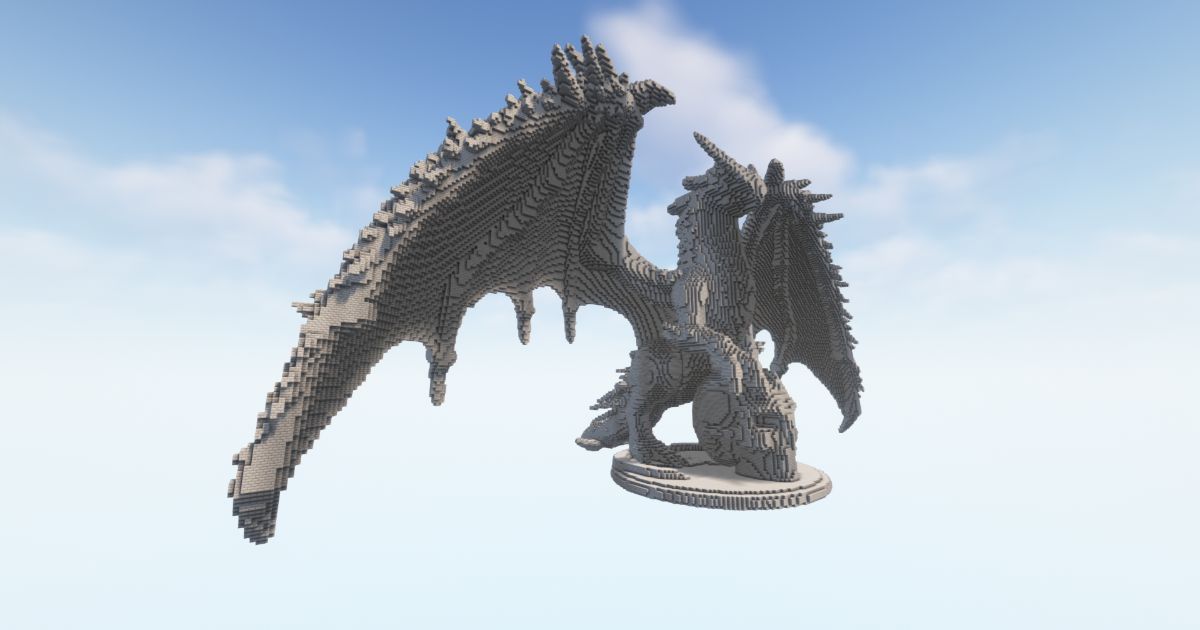 FREE Minecraft Dragon Chinese preview 2