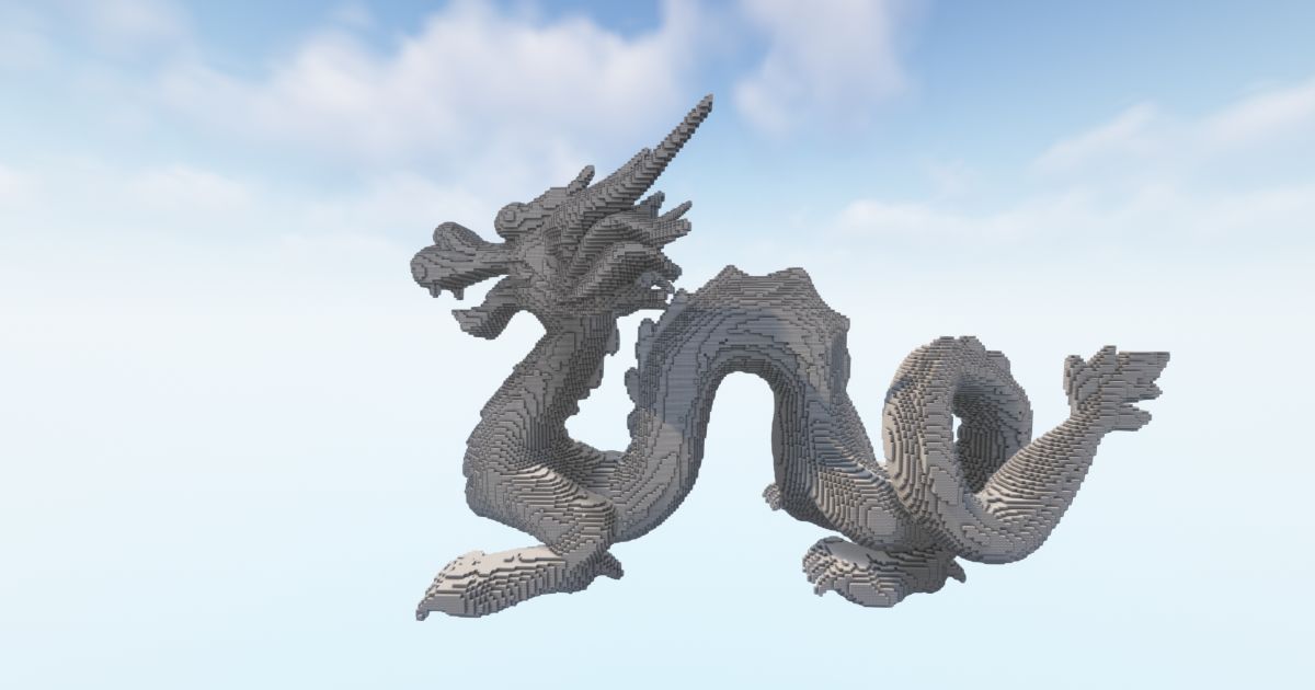 FREE Minecraft Eastern Dragon