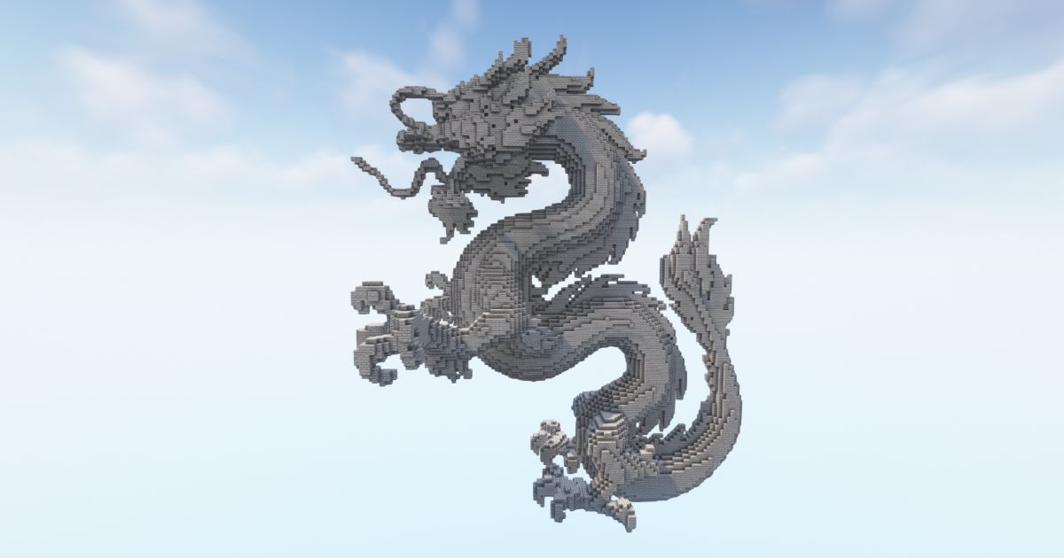 FREE Minecraft Serpent Dragon