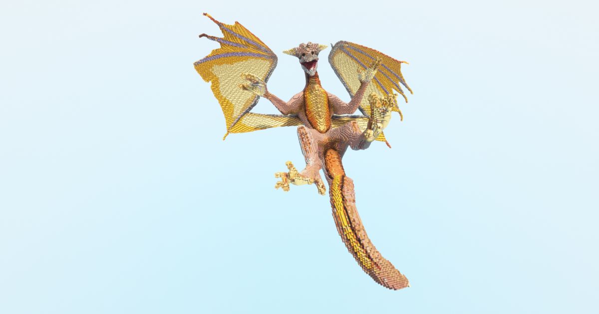 Minecraft Fallen Dragon preview 2