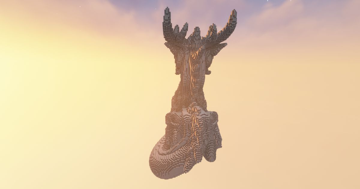 FREE Minecraft Sitting Chinese Dragon preview 1