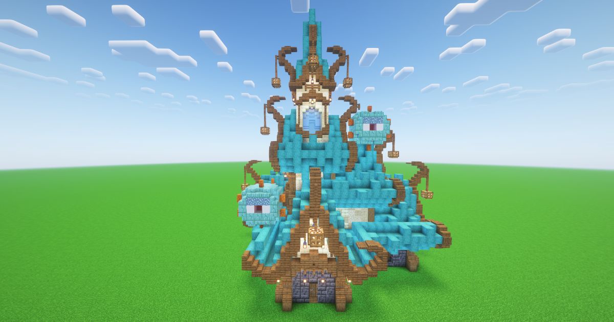 Minecraft Guardian Fantasy House
