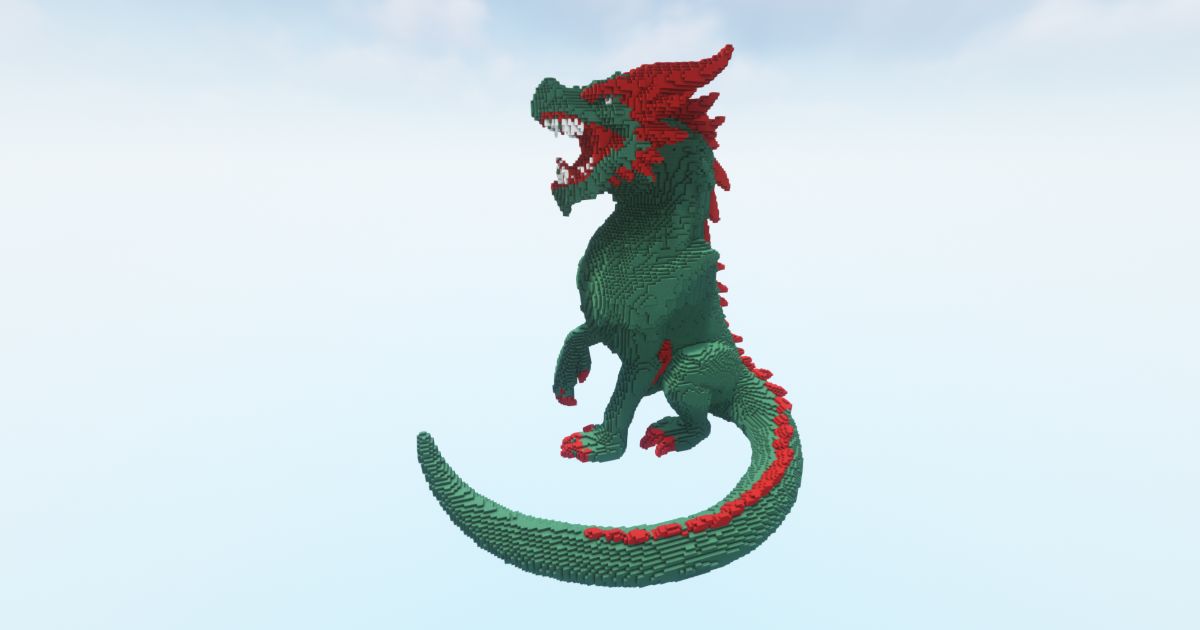Minecraft Dragon Green Prism