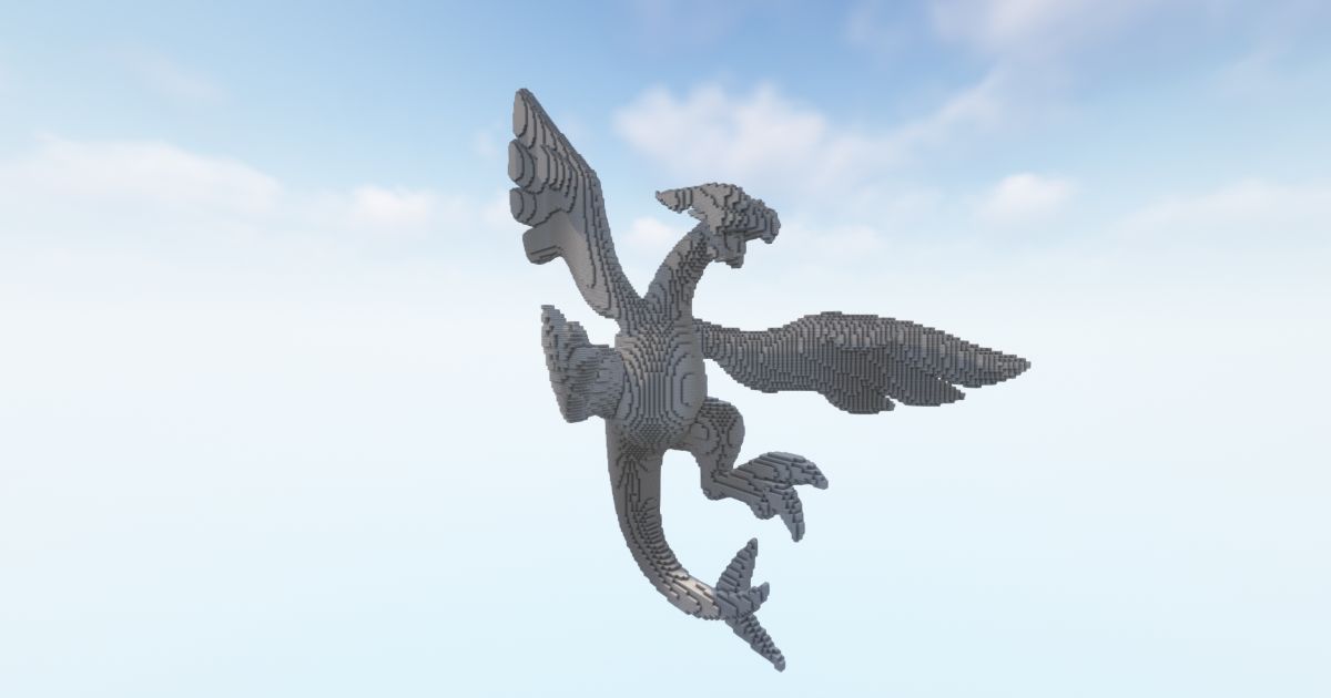 FREE Minecraft Lugia Statue