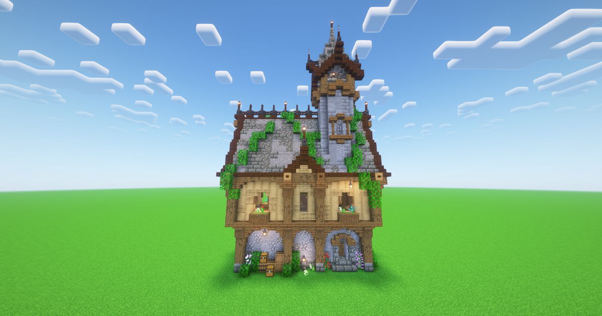 Minecraft Medieval House