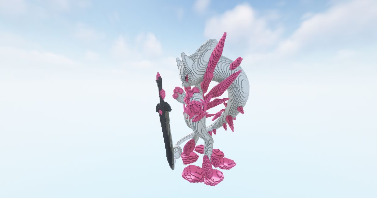 Minecraft New Mew Statue preview 1