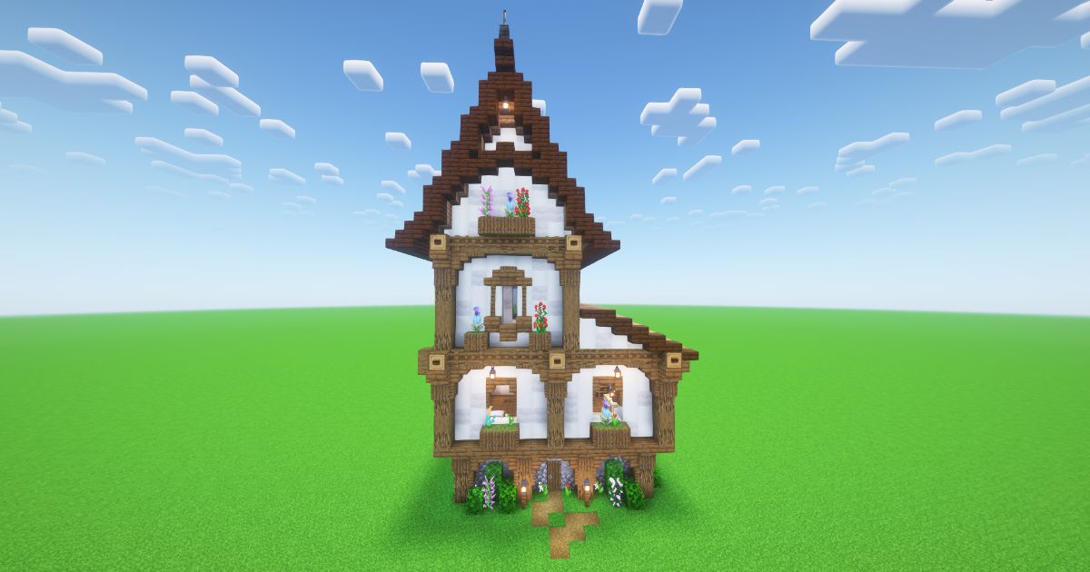 Minecraft Cozy Medieval House