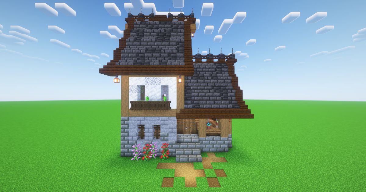 Minecraft Small Medieval House