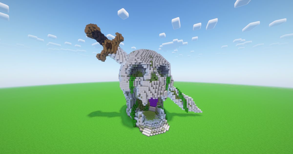 Minecraft Cursed Skull Nether Portal