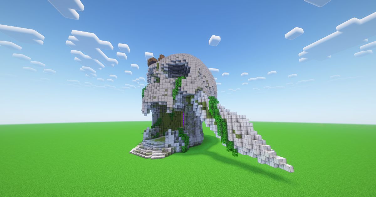 Minecraft Cursed Skull Nether Portal preview 1