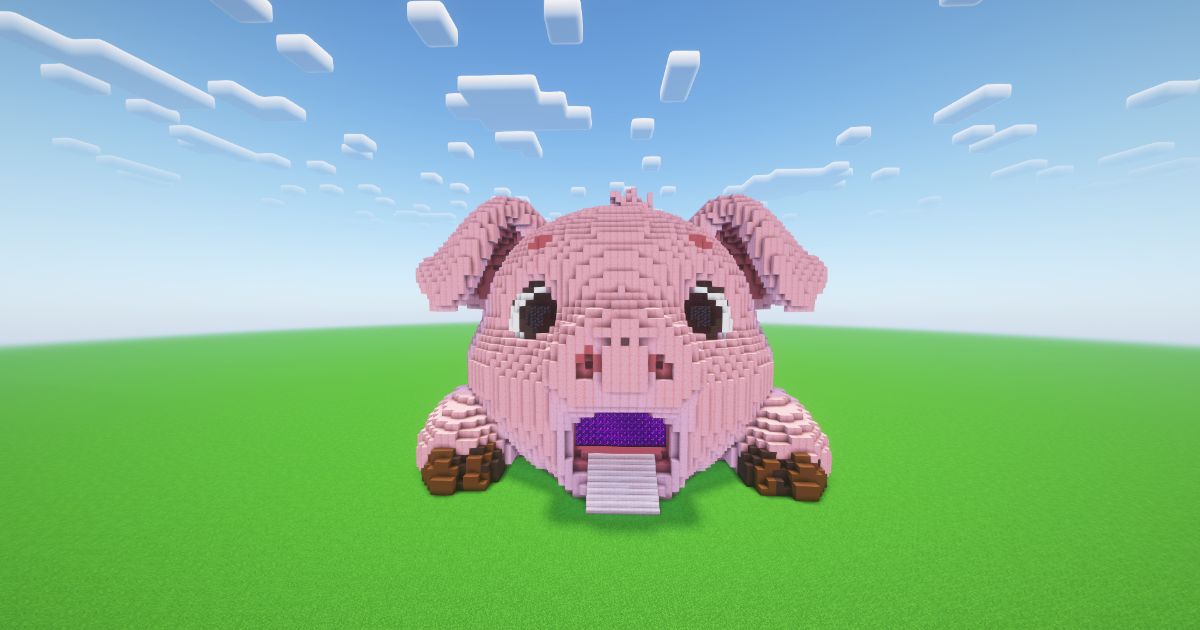 Minecraft Pig Nether Portal