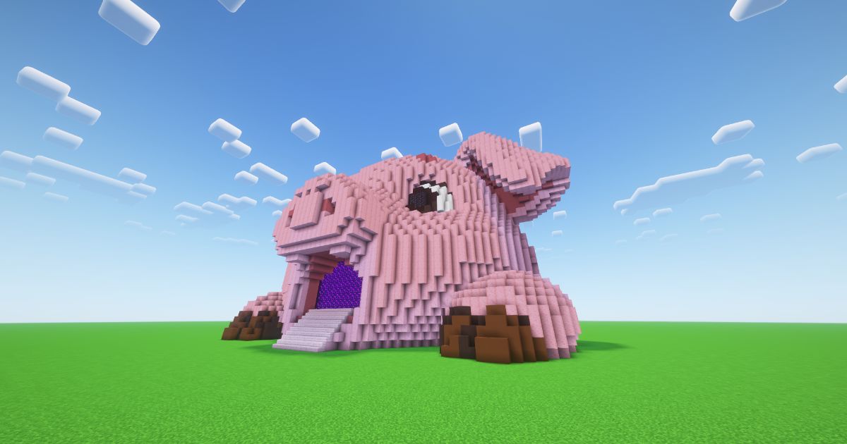 Minecraft Pig Nether Portal preview 2