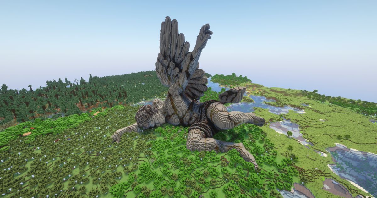 FREE Minecraft Aethelgard Statue