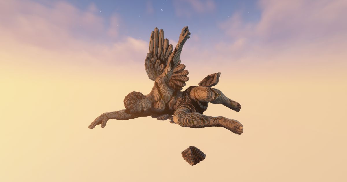 FREE Minecraft Aethelgard Statue preview 2