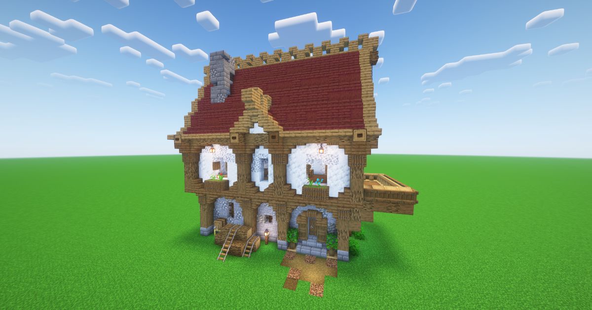 Minecraft Village Carpenter House