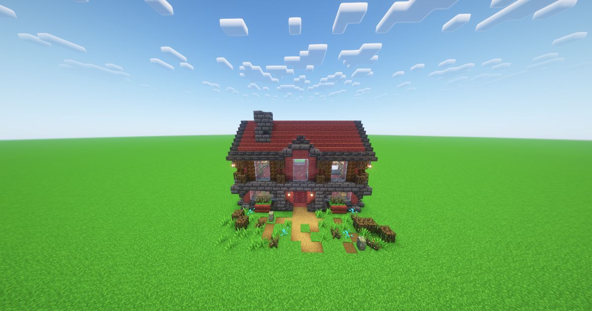 Minecraft Medieval Mangrove House preview 2