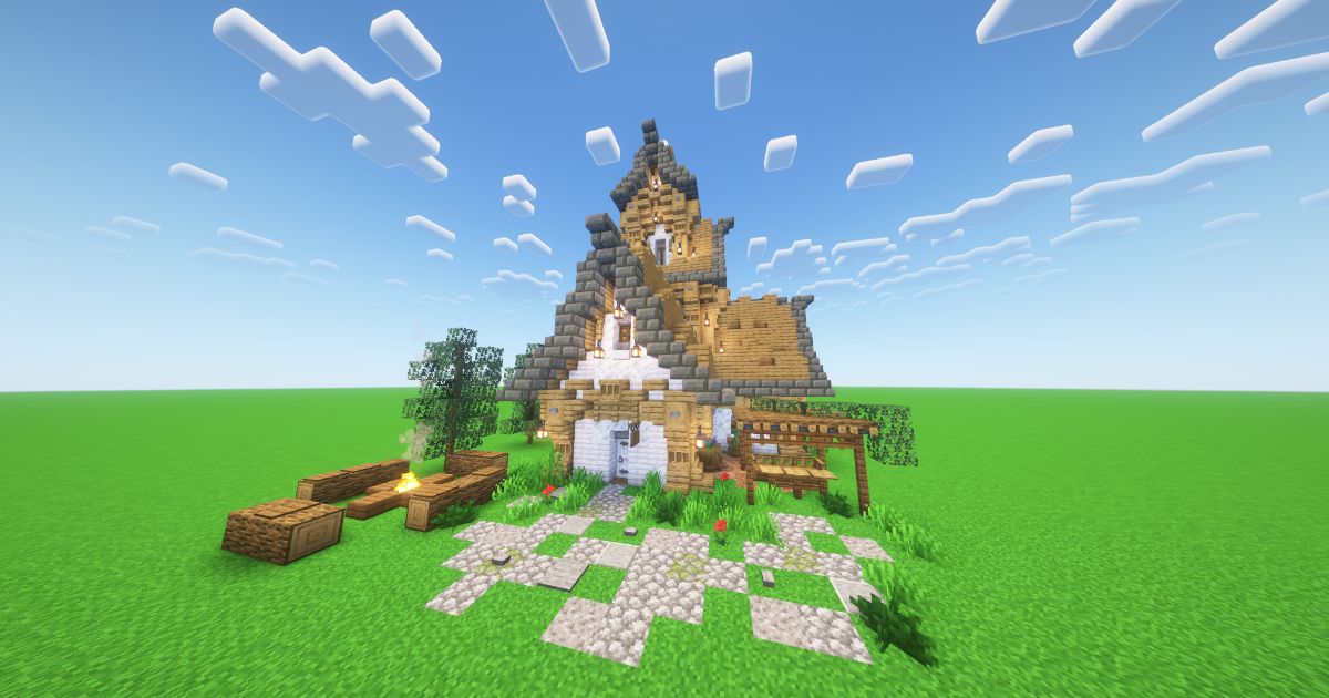 Minecraft Campsite House
