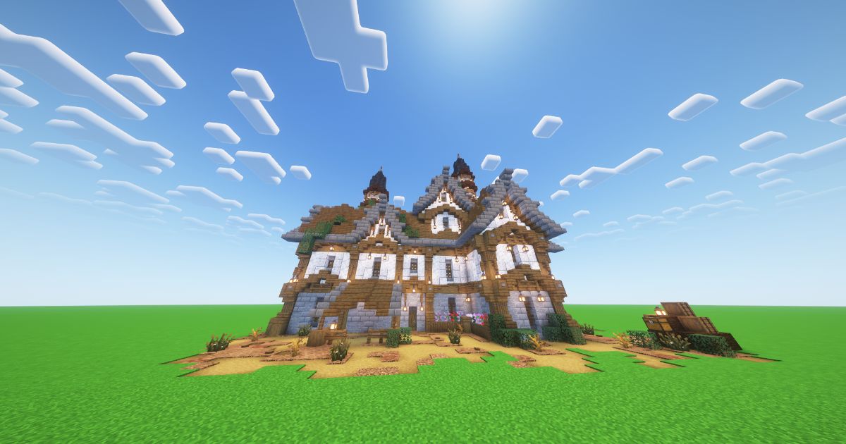 Minecraft Royal Fantasy Residence preview 1