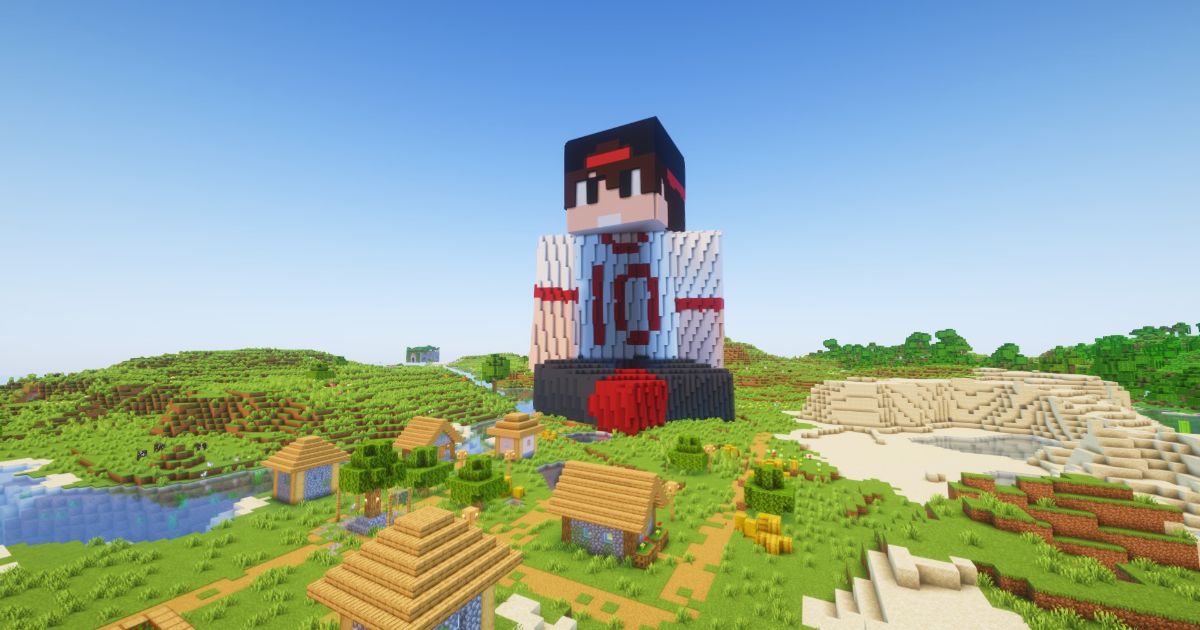 FREE Minecraft 3D MrBlock2k20 Statue!