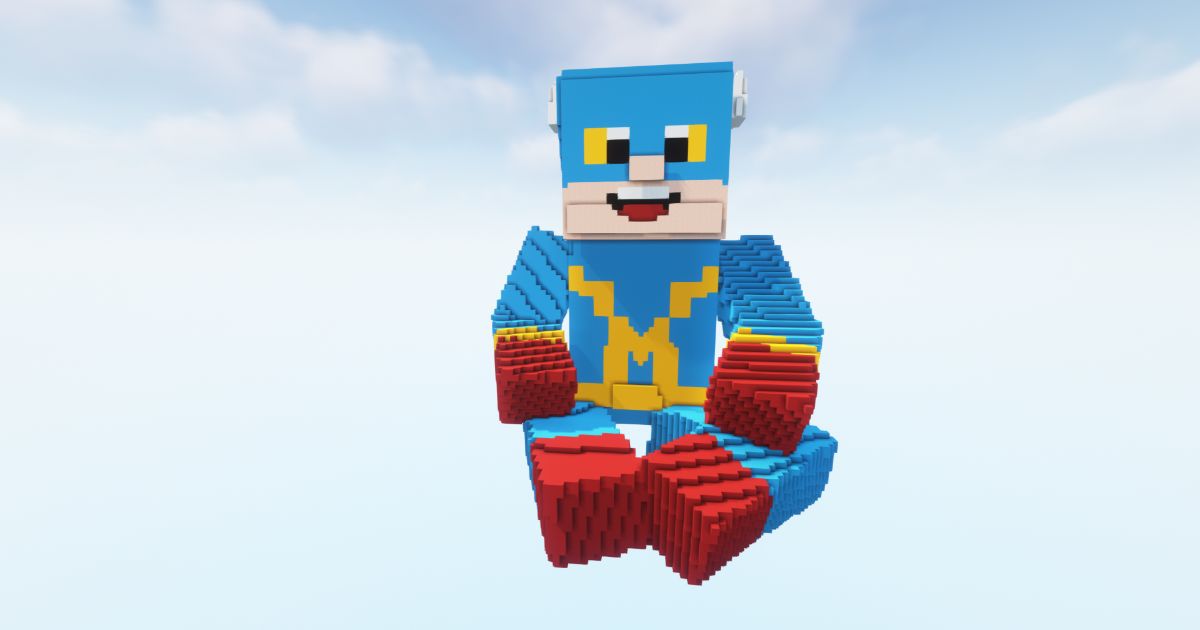 FREE Minecraft 3D Minnerrva Statue!
