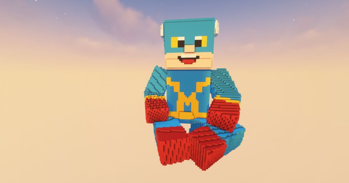 FREE Minecraft 3D Minnerrva Statue! preview 2