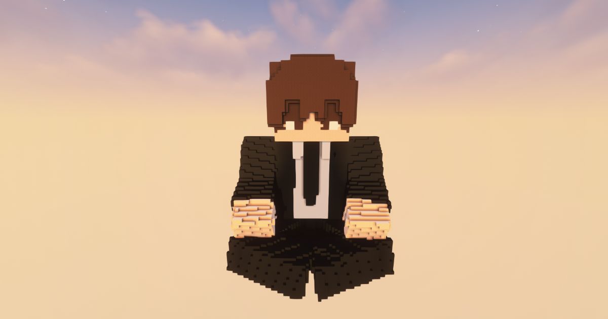 FREE Minecraft 3D eo_patrick Statue! preview 2