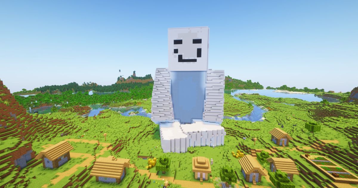 FREE Minecraft 3D Moskayyy Statue!