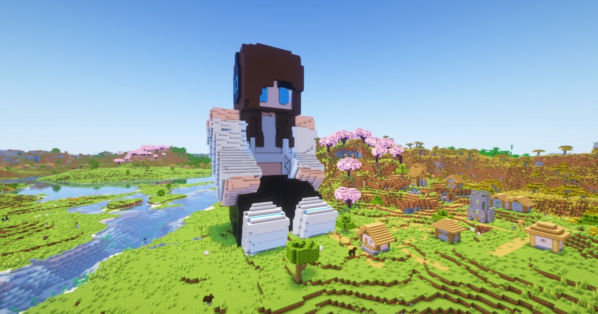 FREE Minecraft 3D Porath19 Statue!