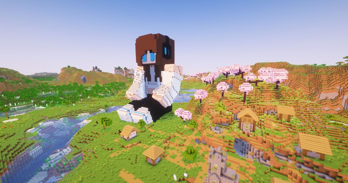 FREE Minecraft 3D Porath19 Statue! preview 1