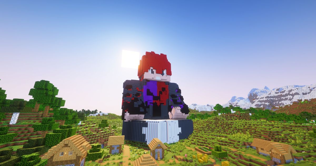 FREE Minecraft 3D Srdimi25 Statue!