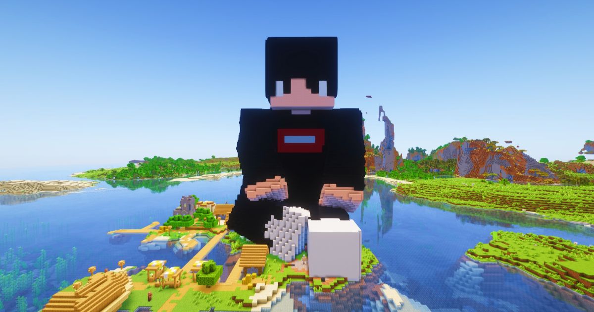 FREE Minecraft 3D spektrumBR Statue! preview 1