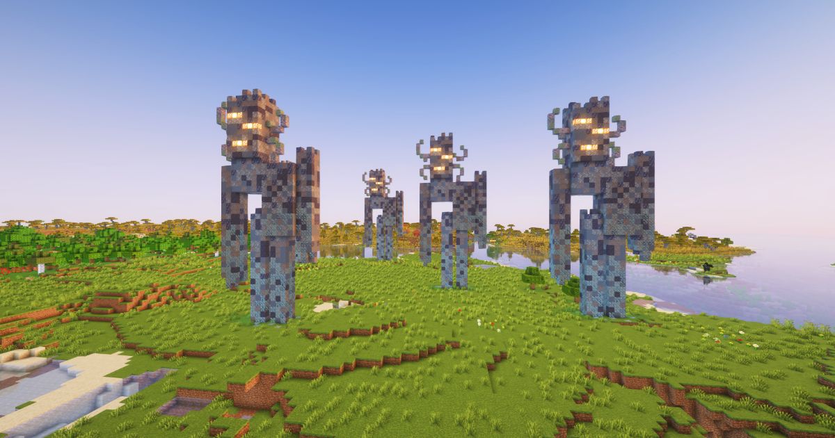 FREE Minecraft 3D Creaking Statue!