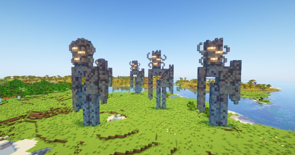 FREE Minecraft 3D Creaking Statue! preview 1