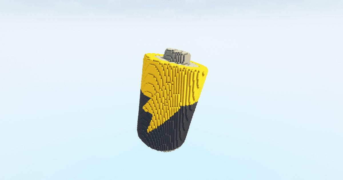 FREE Battery 3D Download