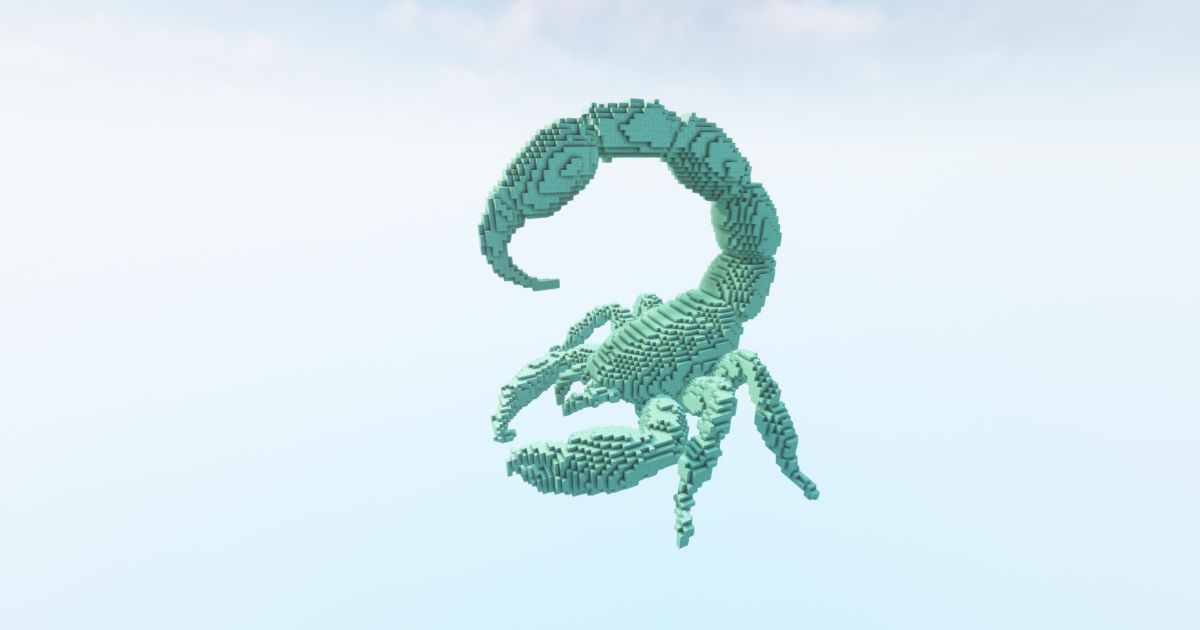 FREE Minecraft Small scorpion prism Download preview 1
