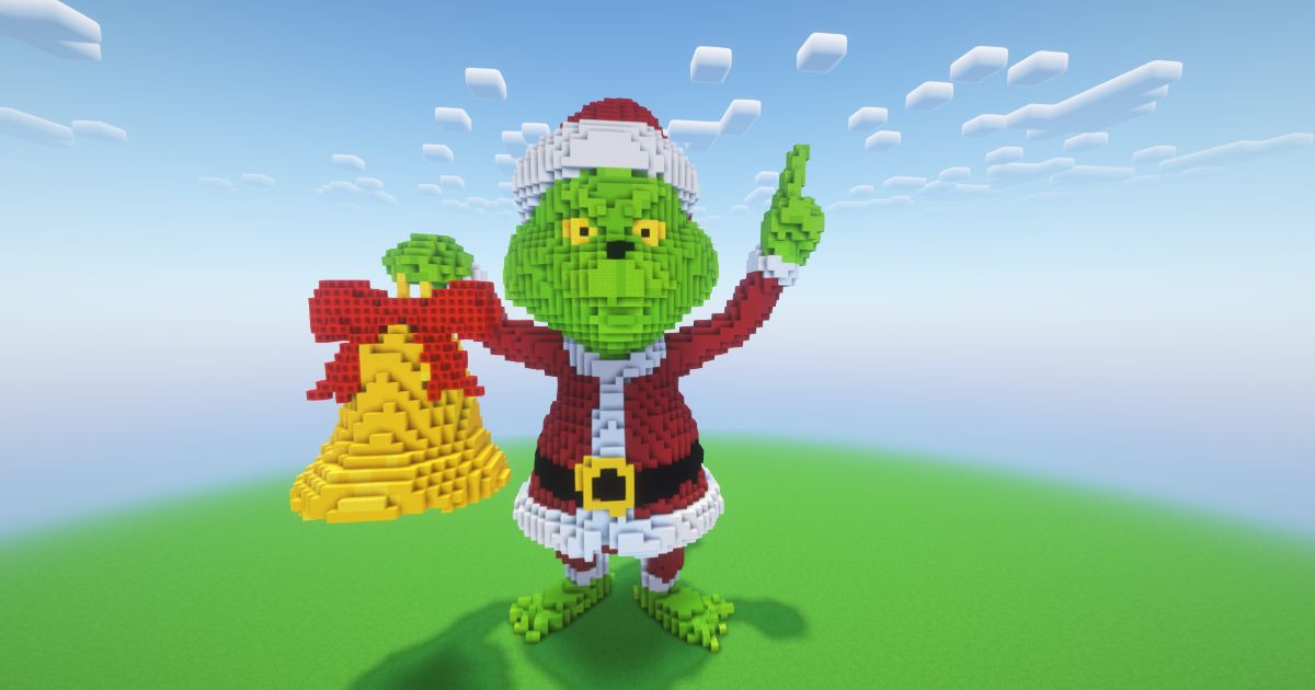 Minecraft Christmas Grinch 3