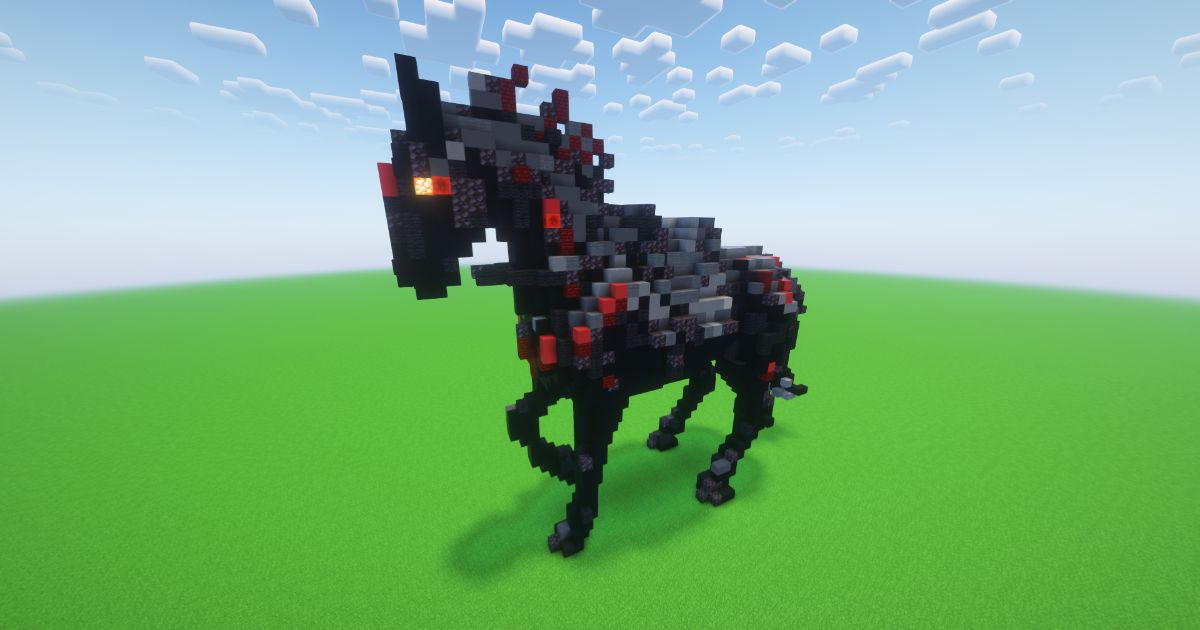 Minecraft Small Trojan Horse