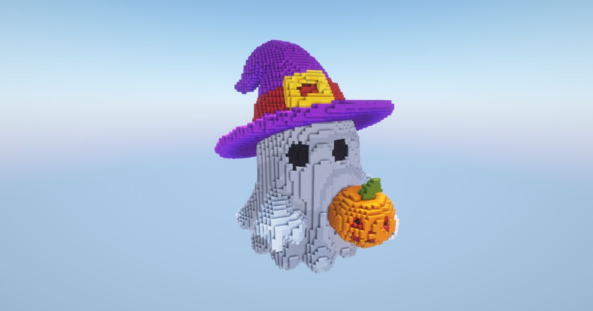 Minecraft Halloween Pumpkin Spirit