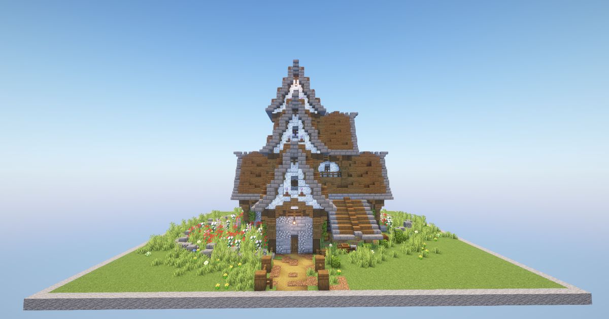 Minecraft Medieval Highborn House